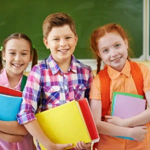 Útiles escolares para niños